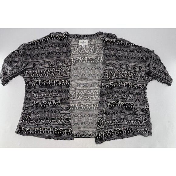 American Eagle Abstract Print Flowy Kimono Cardigan‎ XS-S, Lightweight Boho - Picture 3 of 9